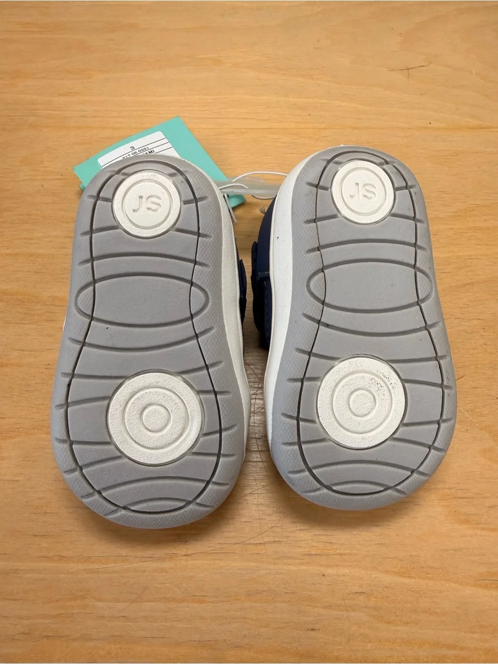 Stride Rite Navy Blue Hook-and-Loop Kids' Sandals
